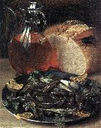 FLEGEL, Georg Still-life with Fish dfgw oil painting